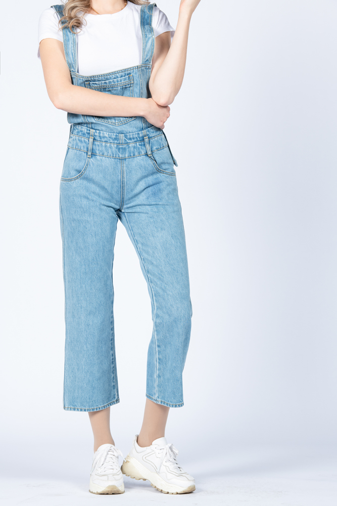 Jeans Women Pants Denim Dungarees Cotton Mix Comfort Fit